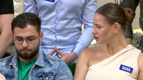 Mireasa, sezon 12. Diana, reacție tăioasă după ce a văzut un material cu Sorin. Ce a deranjat-o: „Ți se pare amuzant?”