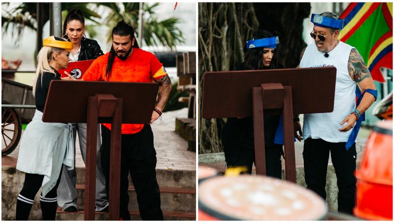 Colaj cu Anda Adam, Joseph Adam, Mara Bănică și Serghei Mizil la Asia Express