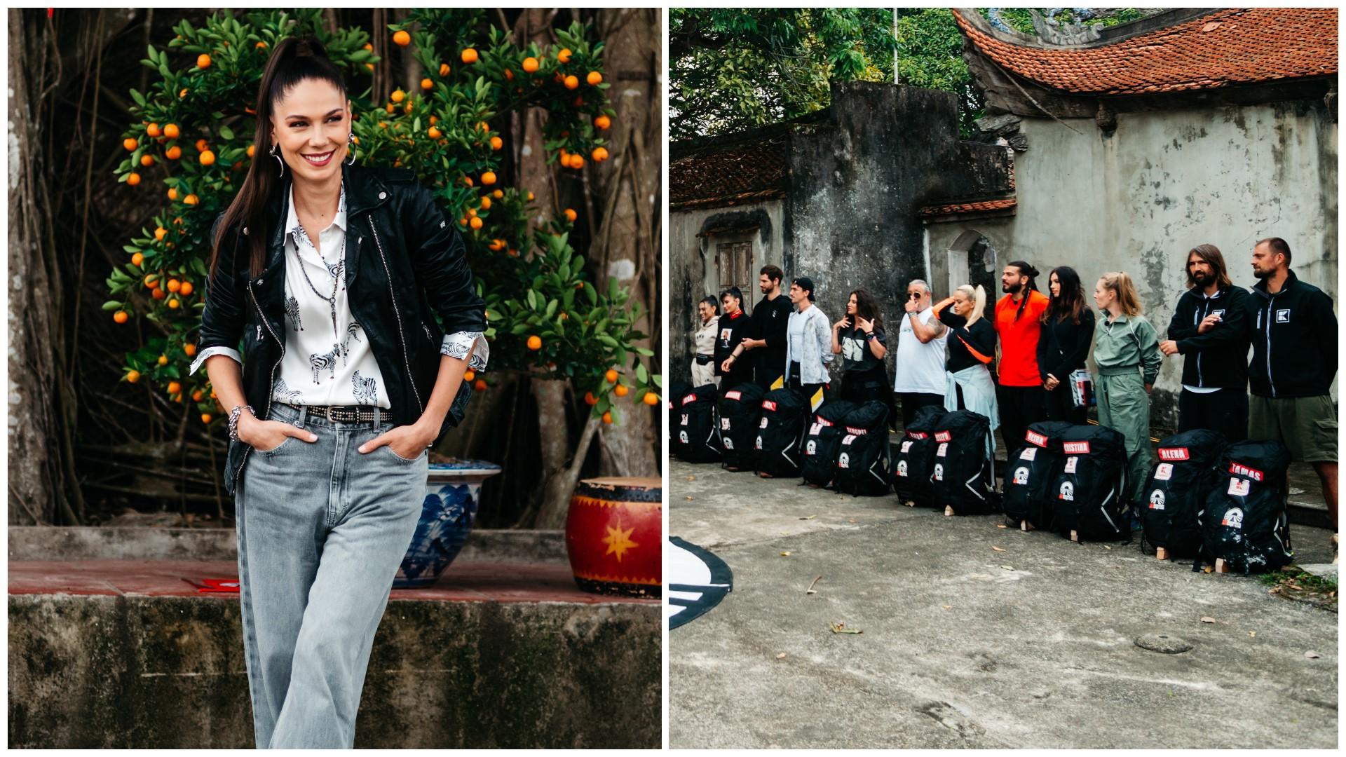 Colaj cu Irina Fodor și concurenții Asia Express