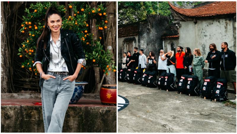 Colaj cu Irina Fodor și concurenții Asia Express