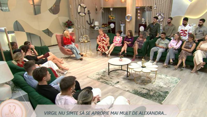 Mireasa, sezon 12. Alexandra și Virgil au decis să rămână doar prieteni. Fata a plâns în live