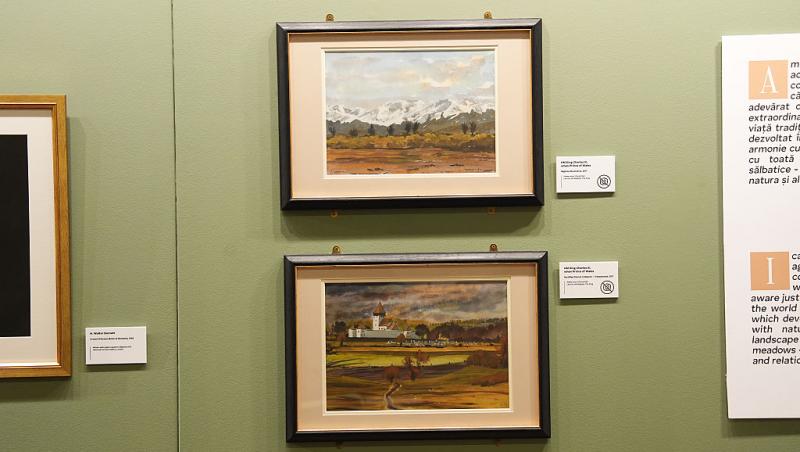 Regele Charles a vizitat Institutul Cultural Român din Londra. Imagini cu monarhul de la expoziția dedicată Reginei Maria