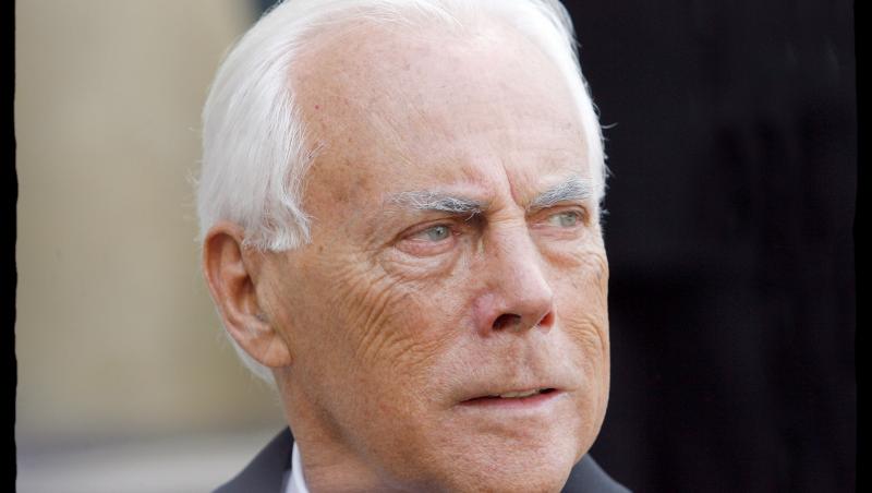 Giorgio Armani s-a stins din viață! Creatorul de modă avea 91 de ani