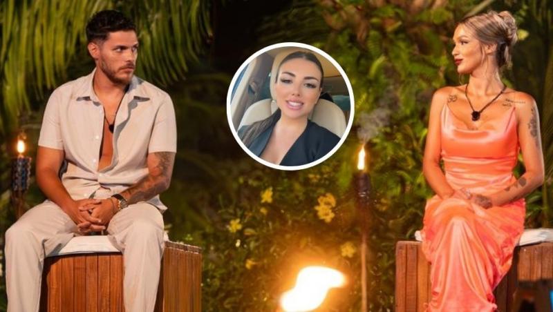 colaj ella și andrei la bonfire-ul final și loredana sotea