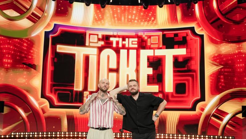 The Ticket, spectacolul total al toamnei, debutează astăzi, de la ora 20:00, la Antena1