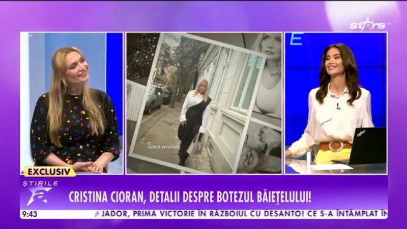 Fiul Cristinei Cioran a fost botezat de ÎPS Teodosie. Alex Dobrescu, tatăl micuțului, a lipsit de la slujbă | FOTO