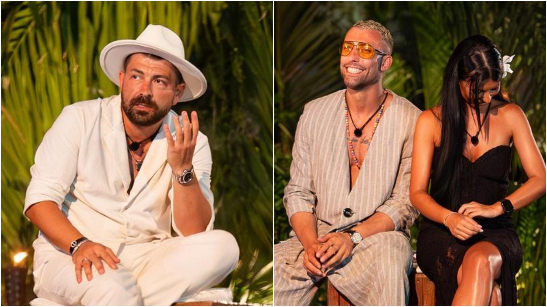 colaj foto marian grozavu, bianca dan si mattia carnesalli insula iubiirii 2025