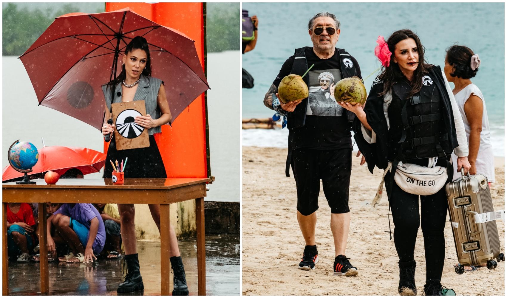 colaj foto cu irina fodor si concurentii de la asia express-drumul eroilor