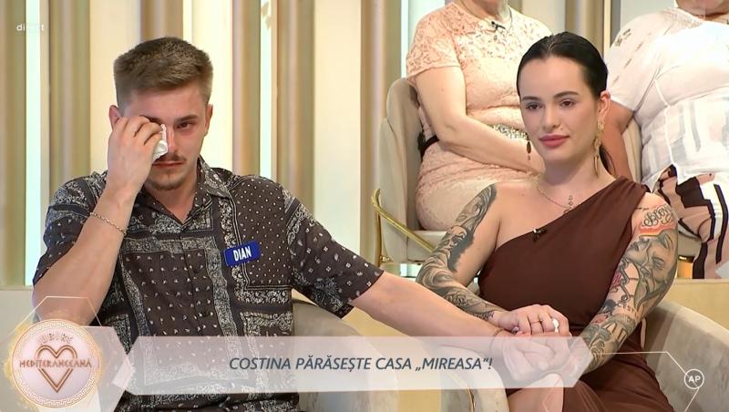 Mireasa, sezon 12. Mesajul postat de Costina după eliminarea din casă. Ce a apărut pe contul ei