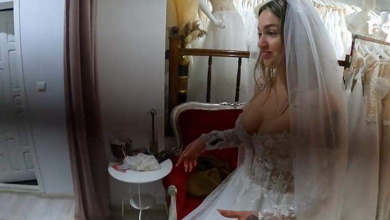 Cum arăta rochia de mireasă aleasă de Ella Visan de la Insula Iubirii 2025. Nunta cu Andrei Lemnaru era în septembrie