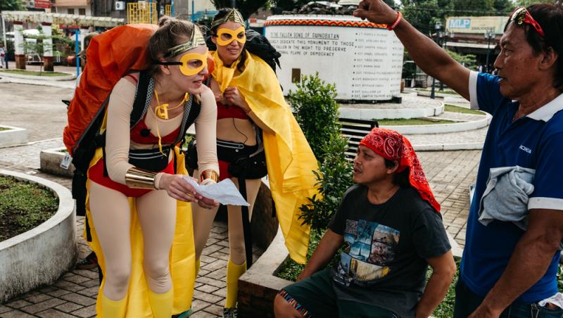 Asia Express sezonul 8, 8 septembrie 2025. Concurenții s-au transformat în supereroi filipinezi. Cum s-au descurcat la probe