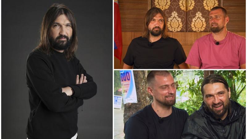 colaj foto cu dan alexa si gabi tamaș la asia express-drumul eroilor