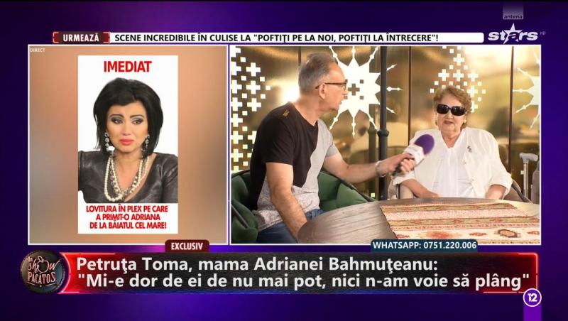 Mama Adrianei Bahmuțeanu a murit. Femeia nu a mai apucat să își strângă nepoții în brațe