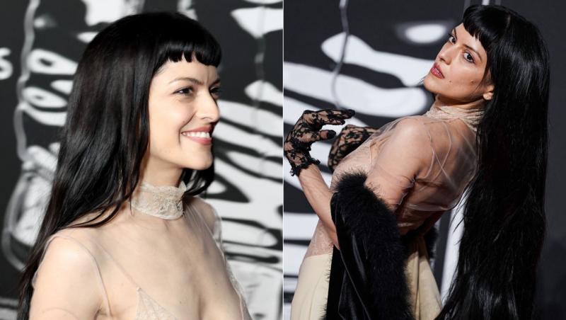 Maria Zardoya, apariție într-o rochie complet transparentă pe covorul roșu, fără să poarte sutien. Cine e bruneta focoasă