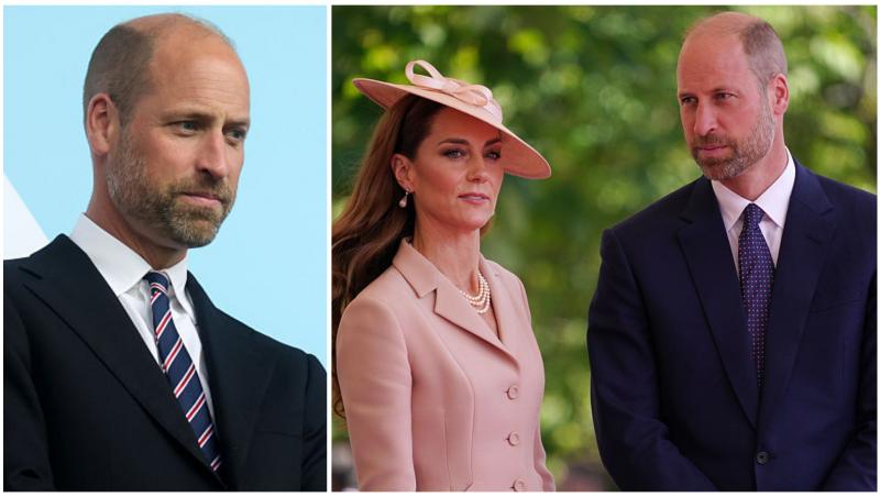 Colaj cu prințul William și soția lui &icirc;n două ipostaze diferite