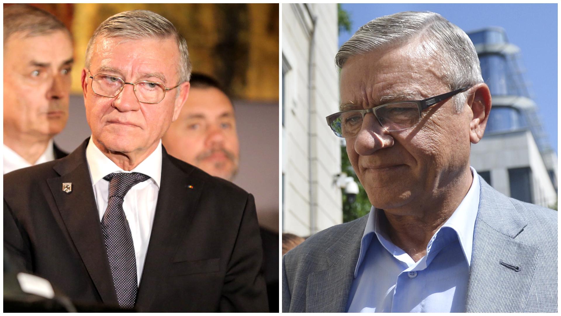 Colaj cu Mircea Sandu în două ipostaze diferite