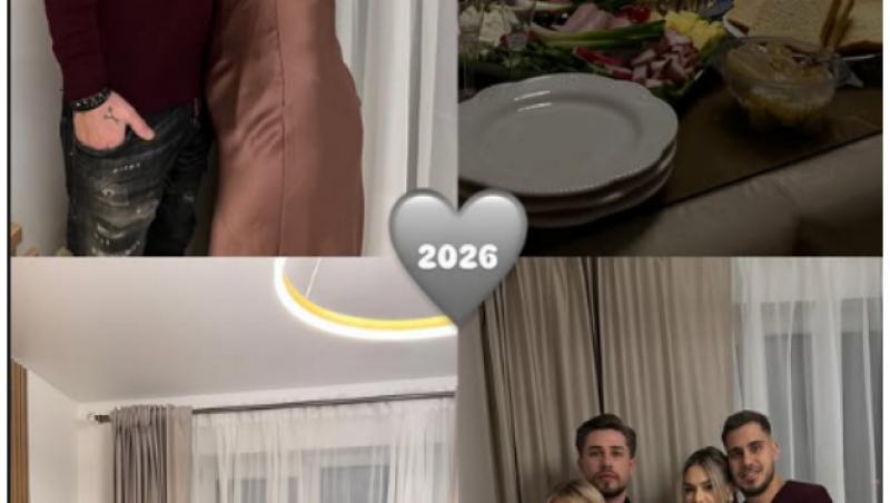 Cine a lipsit de la Revelionul concurenților sezonului 12 Mireasa. Ce au făcut Emily și Liviu în noaptea dintre ani