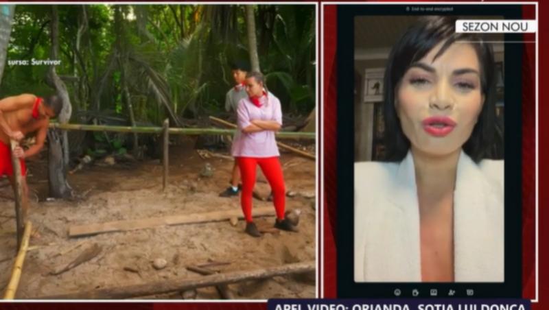 Ce spune Orianda Donca despre conflictul dintre soțul ei și Cristian Boureanu de la Survivor: „Călin e priceput la construcții”