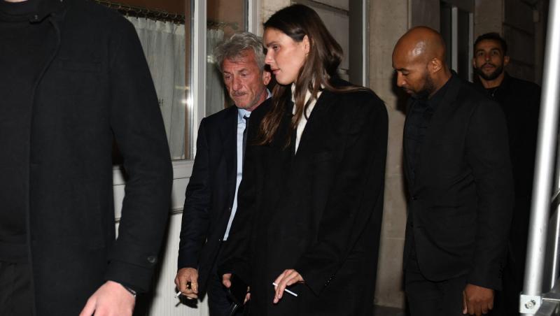 Sean Penn, sărut pasional în plină stradă cu moldoveanca misterioasă care i-a pus capac. Este mai tânără decât fiica lui