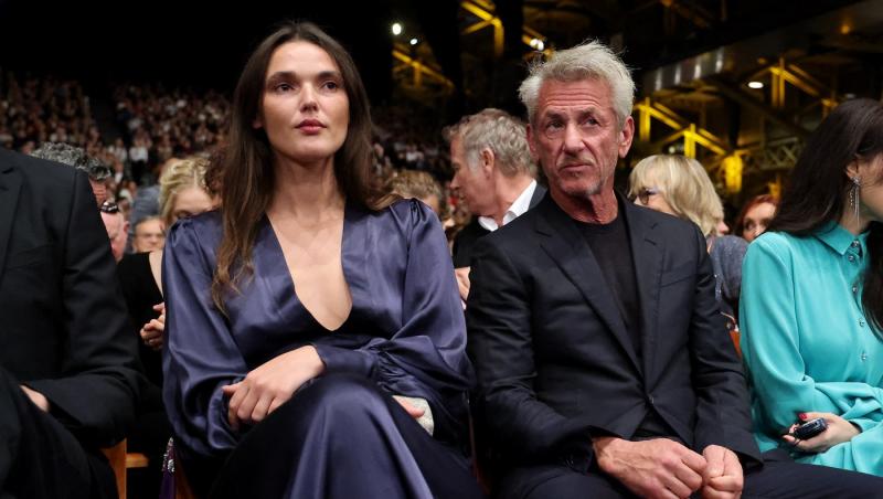 Sean Penn, sărut pasional în plină stradă cu moldoveanca misterioasă care i-a pus capac. Este mai tânără decât fiica lui