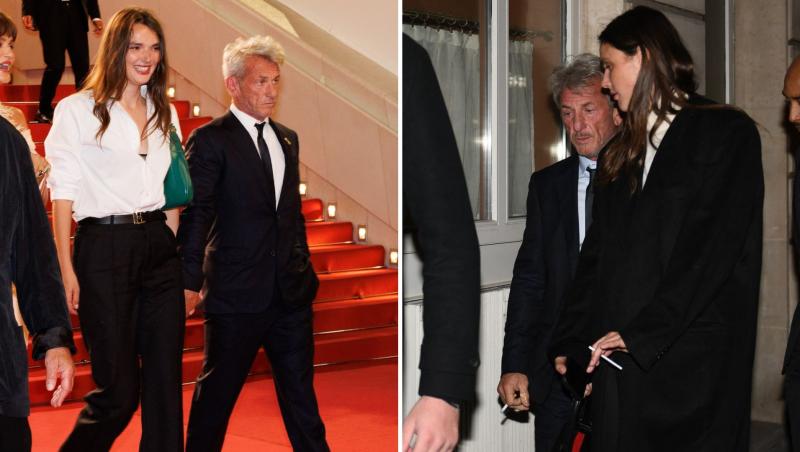 Sean Penn, sărut pasional în plină stradă cu moldoveanca care i-a pus capac. Este mai tânără decât fiica lui. Cum au fost văzuți