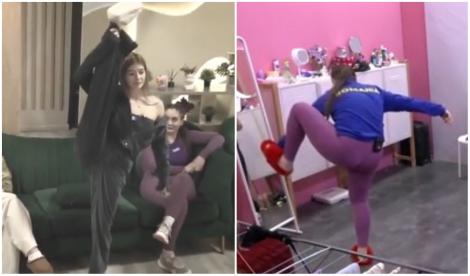 Mireasa, sezon 13. Claudia, glume dureroase la adresa Dianei, după ce aceasta a făcut exerciții de stretching. Ce a urmat