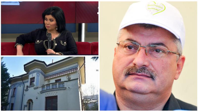 Colaj cu Silviu Prigoană, Adriana Bahmuteanu si vila
