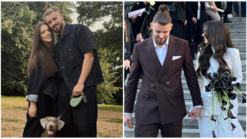 Colaj cu Radu Drăgușin &icirc;n două ipostaze diferite alături de Ioana Stan