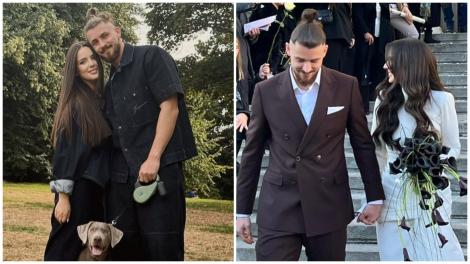 Ce tort neobișnuit a avut Radu Drăgușin la nunta cu Ioana Stan. Cine au fost marii absenți de la eveniment