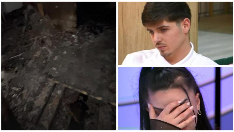 Colaj cu concurenții Mireasa si incendiu