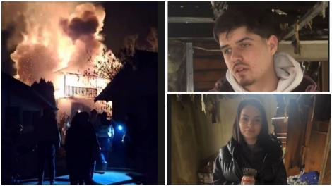 Clipe de coșmar pentru Mihaela și Ștefan de la Mireasa. Casa băiatului, mistuită de flăcări: &bdquo;Suntem distruși&rdquo;