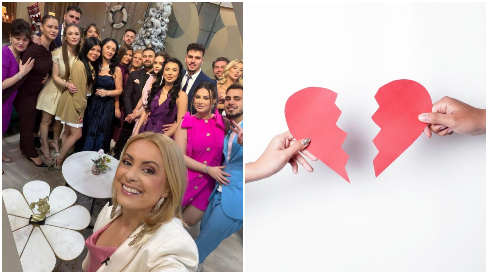 Colaj cu concurenții Mireasa si o inima franta