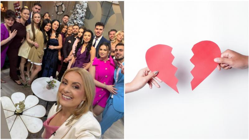 Colaj cu concurenții Mireasa si o inima franta