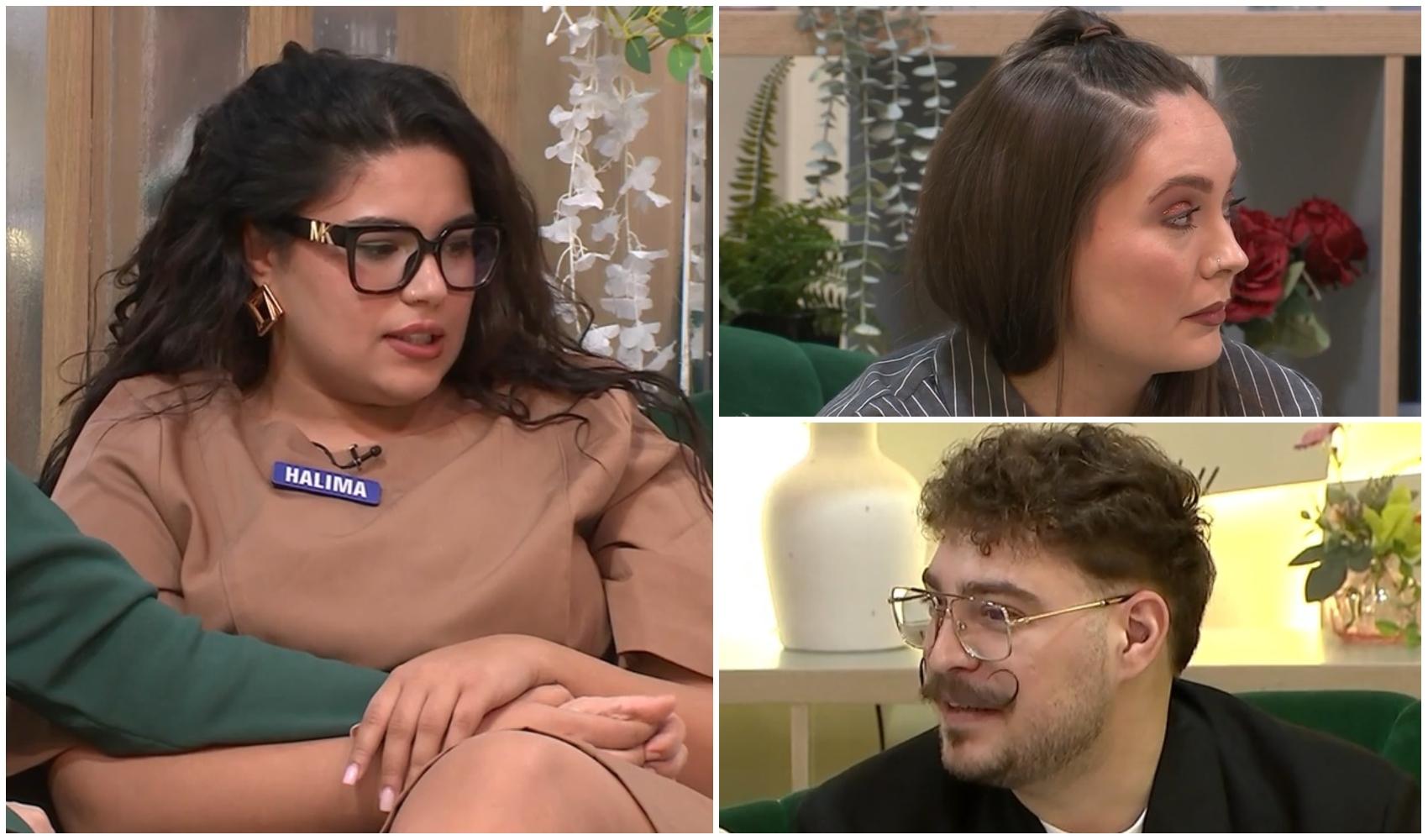 colaj foto cu halime, adrian si claudia de la mireasa sezonul 13