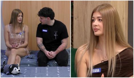 Mireasa, sezon 13. După ce a refuzat să &icirc;l mai cunoască pe Dorian, Diana i-a făcut lui Marian o confesiune neașteptată