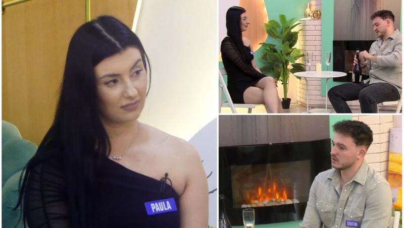 colaj foto cu paula si sebastian la mireasa: meciul iubirii