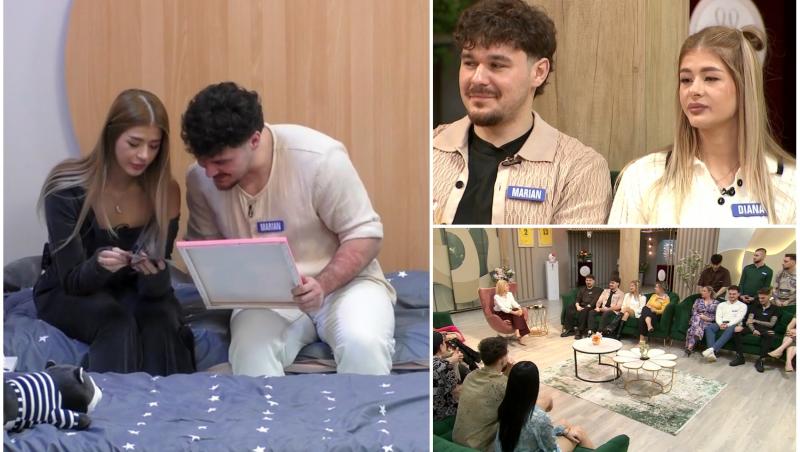 colaj foto cu marian si diana de la mireasa: meciul iubirii