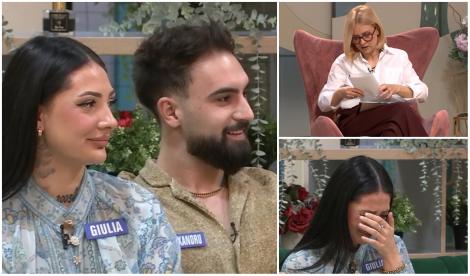 Mireasa, sezon 13. Giulia a primit o scrisoare emoționantă de la familie. Ce coincidență a făcut-o să izbucnească &icirc;n lacrimi