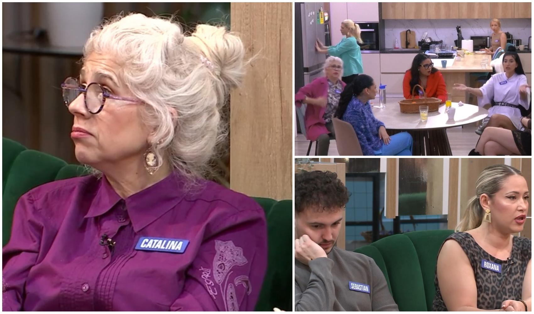 colaj foto cu doamna catalina, sebastian, roxana si concurenti din casa mireasa sezonul 13
