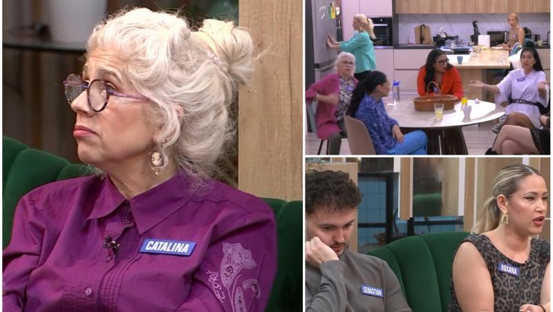 colaj foto cu doamna catalina, sebastian, roxana si concurenti din casa mireasa sezonul 13