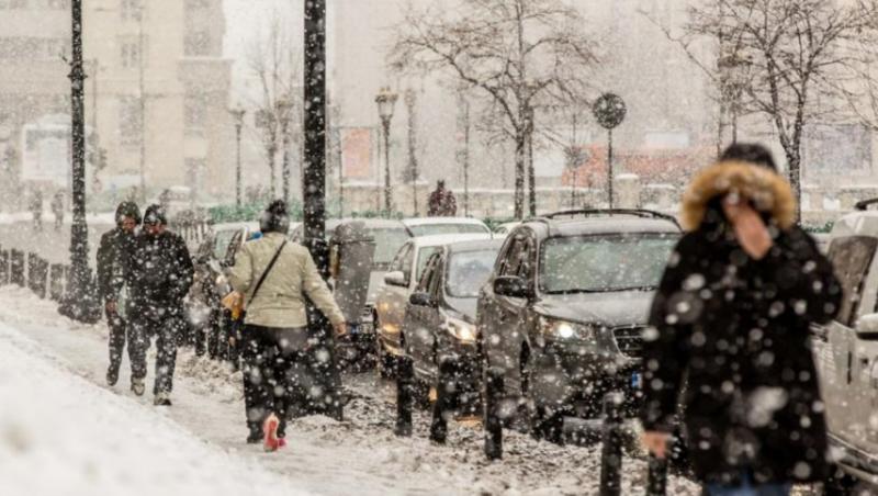 peisaj de iarna urban