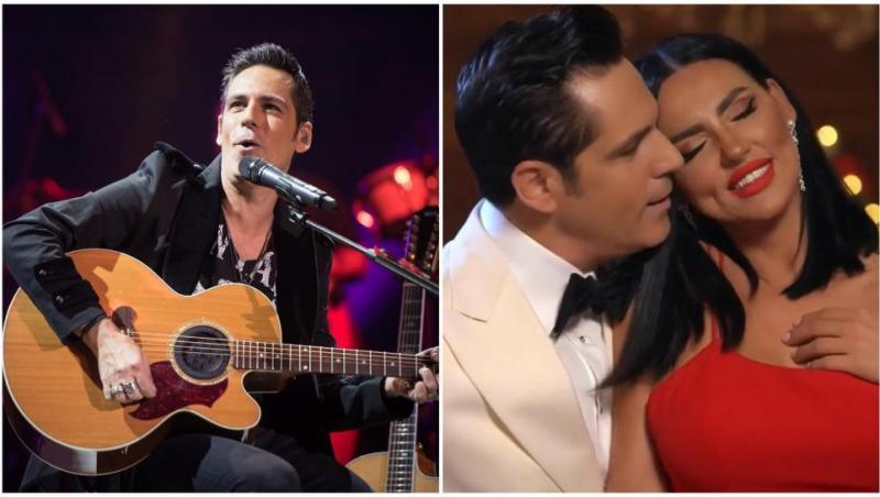 Imagini adorabile cu Ștefan Bănică și Alexandru, fiul cel mic, pe derdeluș. Cum i-a surprins Lavinia Pîrva: „Tati, hai că poți”