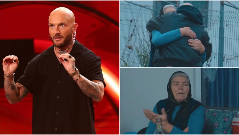 colaj foto catalin bordea si bunica aspazia