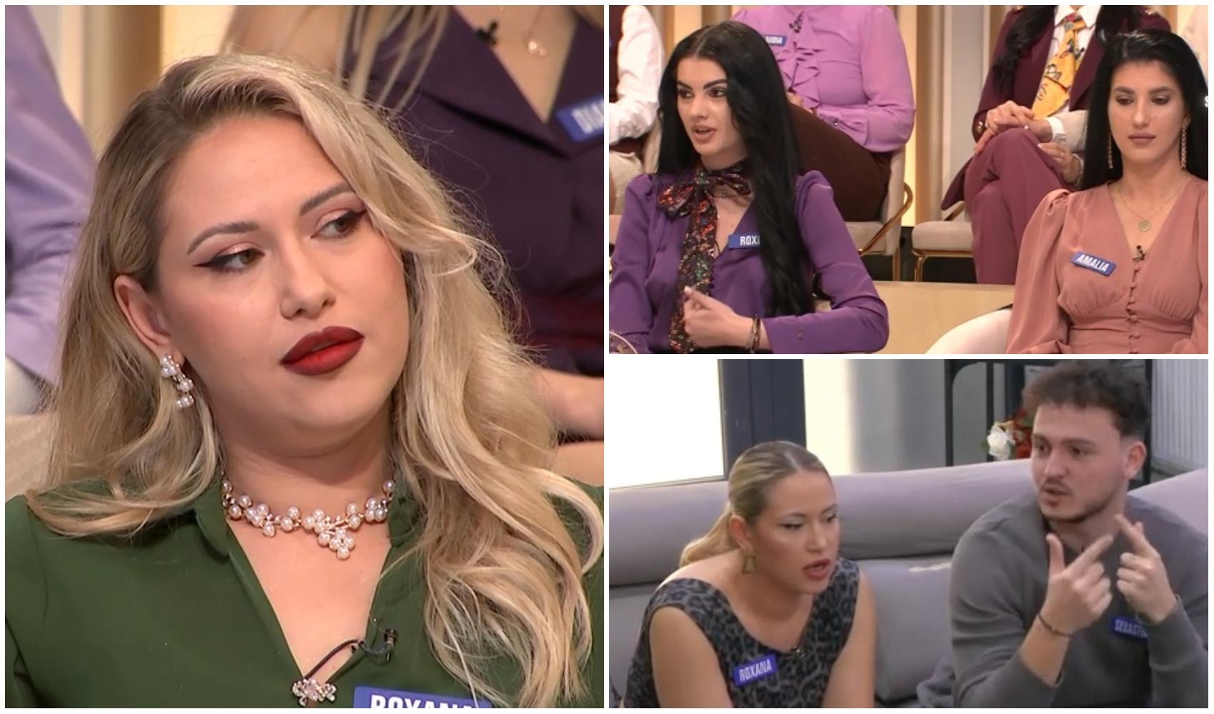 colaj foto amalia si roxana la mireasa: meciul iubirii