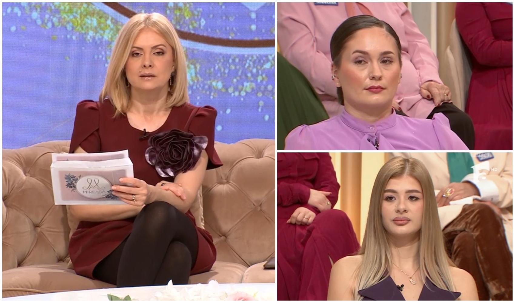 colaj foto cu simona gherghe, diana si claudia la mireasa: meciul iubirii