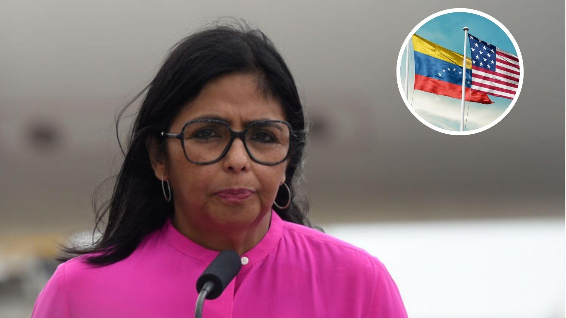 Delcy Rodriguez, liderul interimar al Venezuelei.