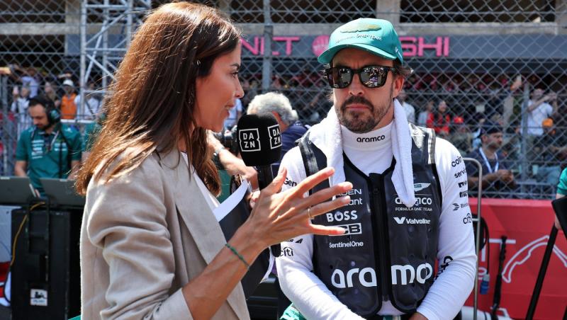 Fernando Alonso se pregătește de venirea pe lume a primului său copil. Cum au fost surprinși pilotul și partenera sa