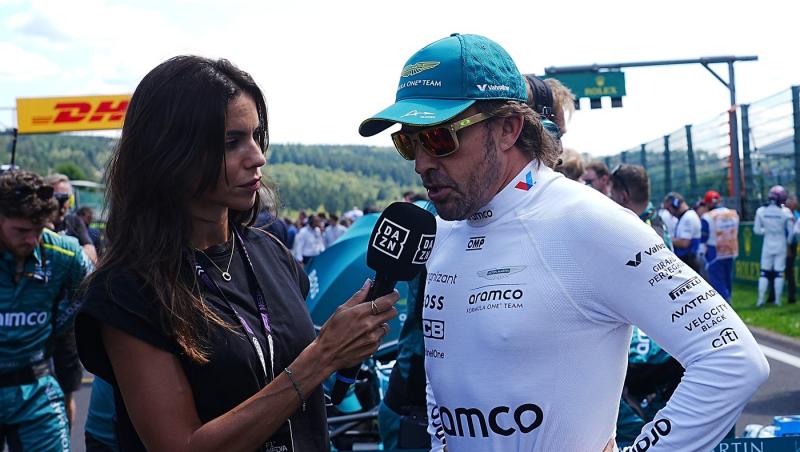 Fernando Alonso se pregătește de venirea pe lume a primului său copil. Cum au fost surprinși pilotul și partenera sa