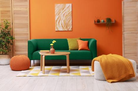 Ce spune culoarea casei despre tine. Experții atrag atenția asupra celor cu pereți de culoare roșie