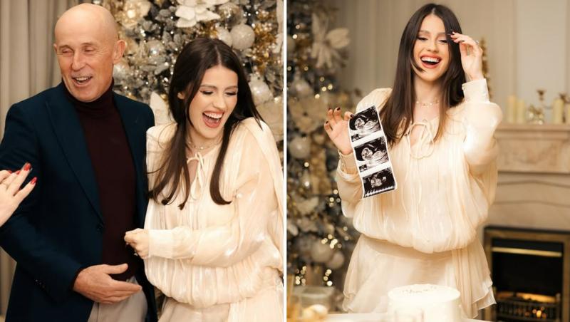 Ivona, fiica actorului Mugur Mihăescu, a dezvăluit sexul bebelușului. Modul inedit în care a ales să dea marea veste